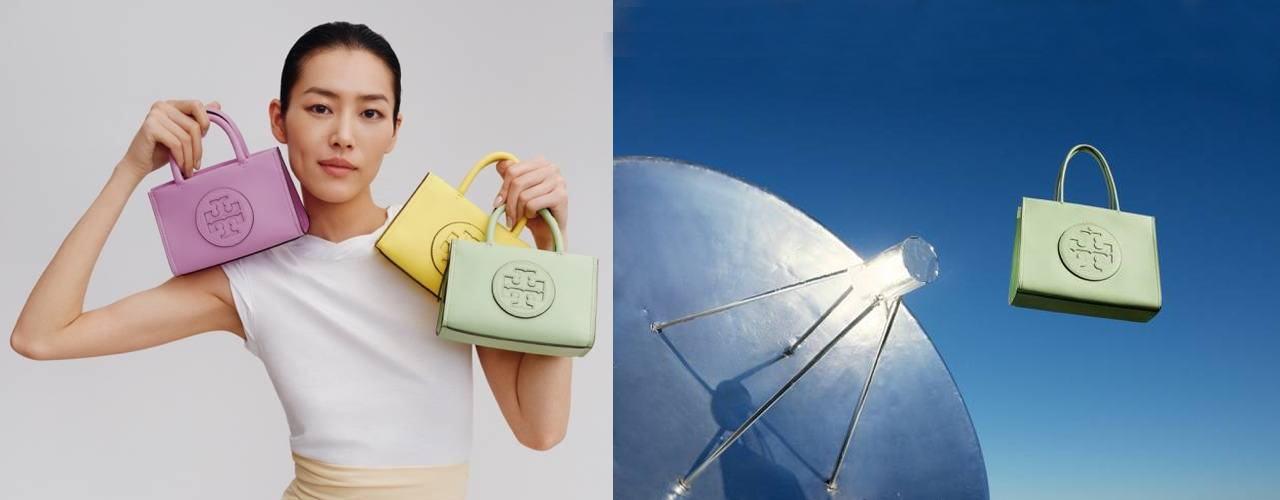 Tory Burch Ella Bio系列手袋—— 标志性托特包焕新使用生物基材料